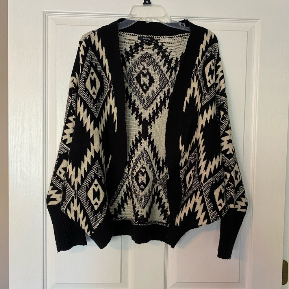 Cute Aztec Cardigan Sweater